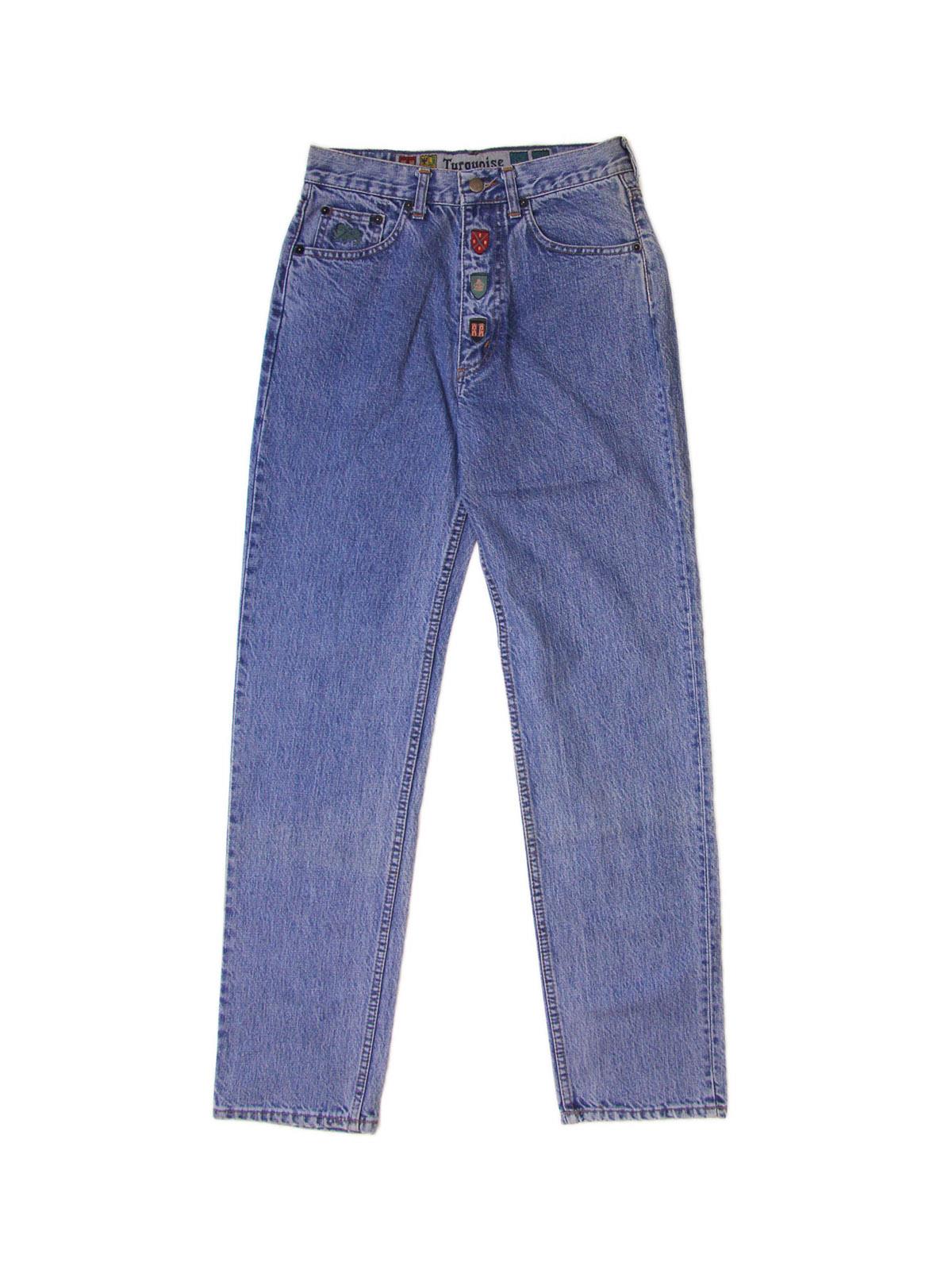 TURQUOISE MANDESON HIGHLANDS JEANS