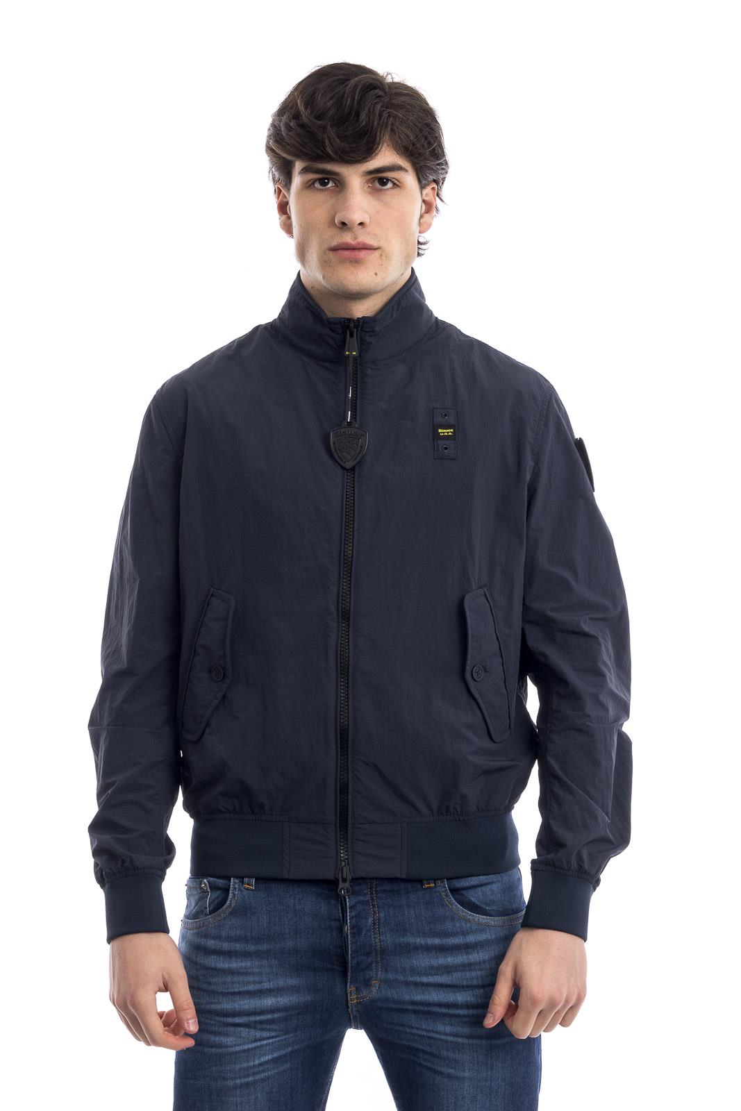 Pochette Uomo Blauer Thom 02 - Nera In Nylon, Design Compatto 23x15x4 Cm - Foto 13