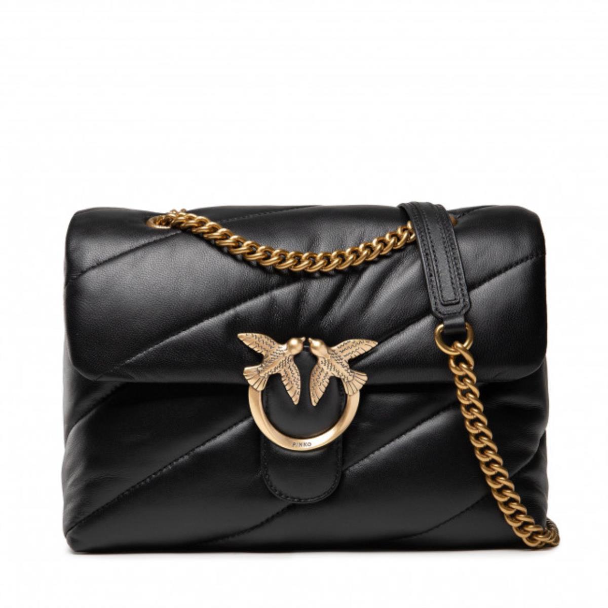 Bags Pinko for Women Rosa Polvere Rosa Antique Gold