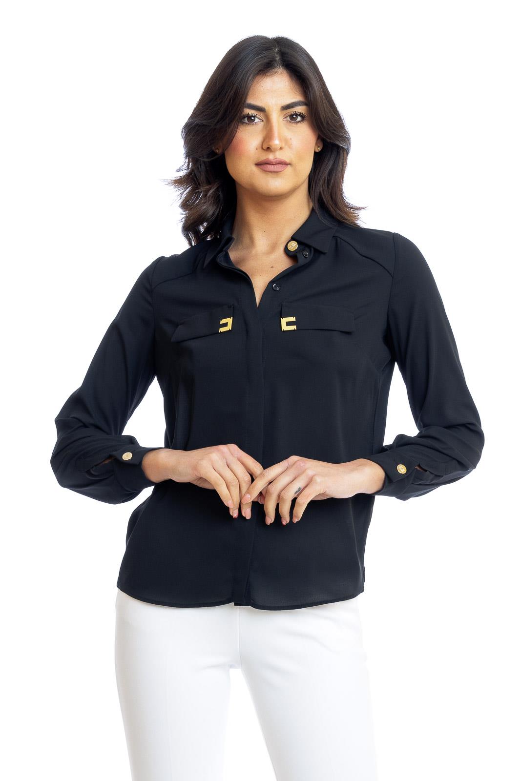 Elisabetta Franchi Camicia logata EFCA230.0