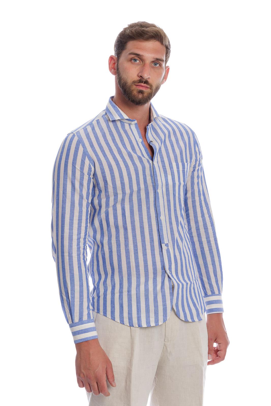 Venti Camicia Uomo In Puro Cotone, Maniche Lunghe, Colore Classico - Ideale Per Ogni Occasione