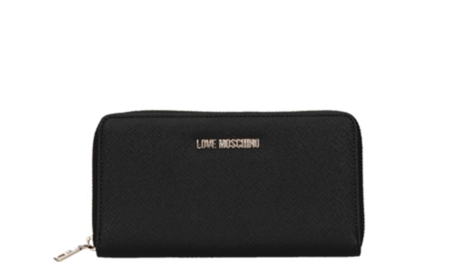 Love Moschino Primavera Estate 2019 portafoglio quilted soft nero -  JC5612PP17LA0000