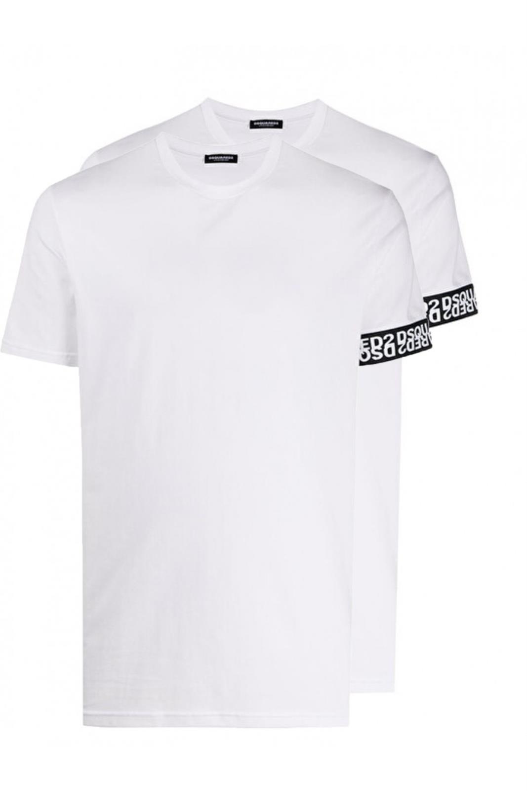 T-shirt con scollo a V Nero Uomo | Abbigliamento intimo \u0026 calzini Dsquared2  ⋆ Piadineria Frico