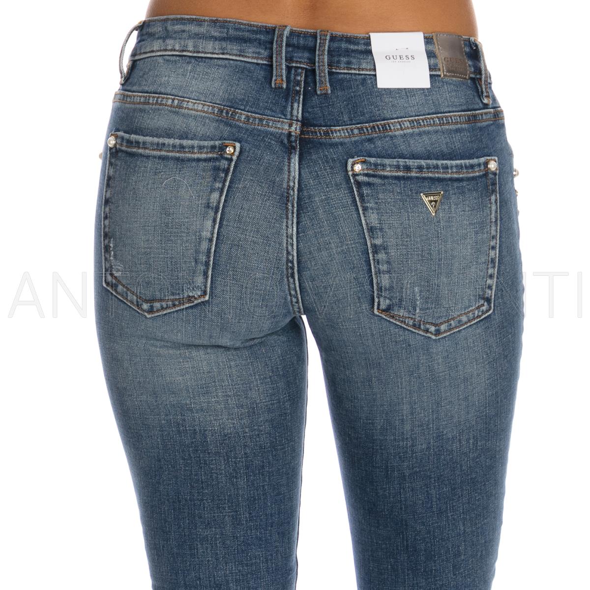 Guess Jeans Donna Pantalone w94a99d3py0 | Antonio Visconti Shop