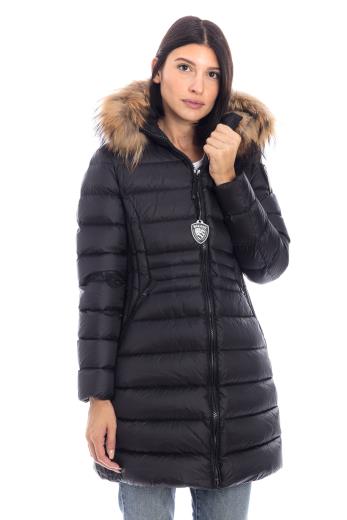 piumino lungo sfiancato evelyn blauer