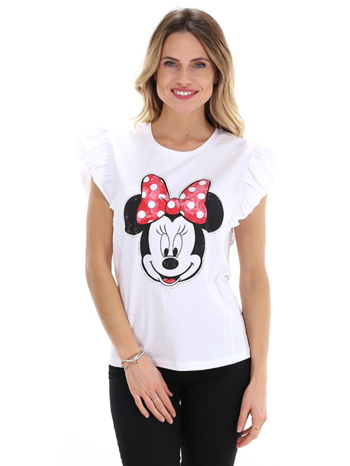 Nero Visita lo Store di DisneyDisney Women's Short Sleeve Classic Fit T-Shirt XXL Donna 