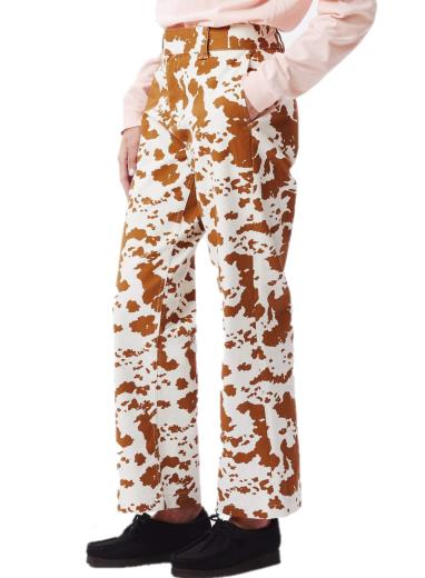 cow print snow pants