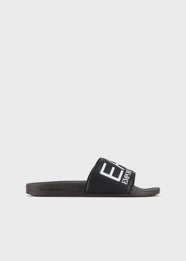 EA7 Emporio Armani Infradito da Uomo Blu - Via Roma Boutique