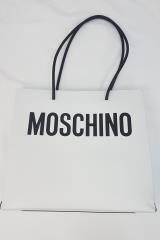 Shopper Bicolore Pelle Moschino