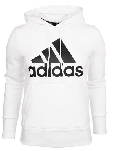 adidas Womens Badge of Sport Fleece Hoodie White | BMC Sports