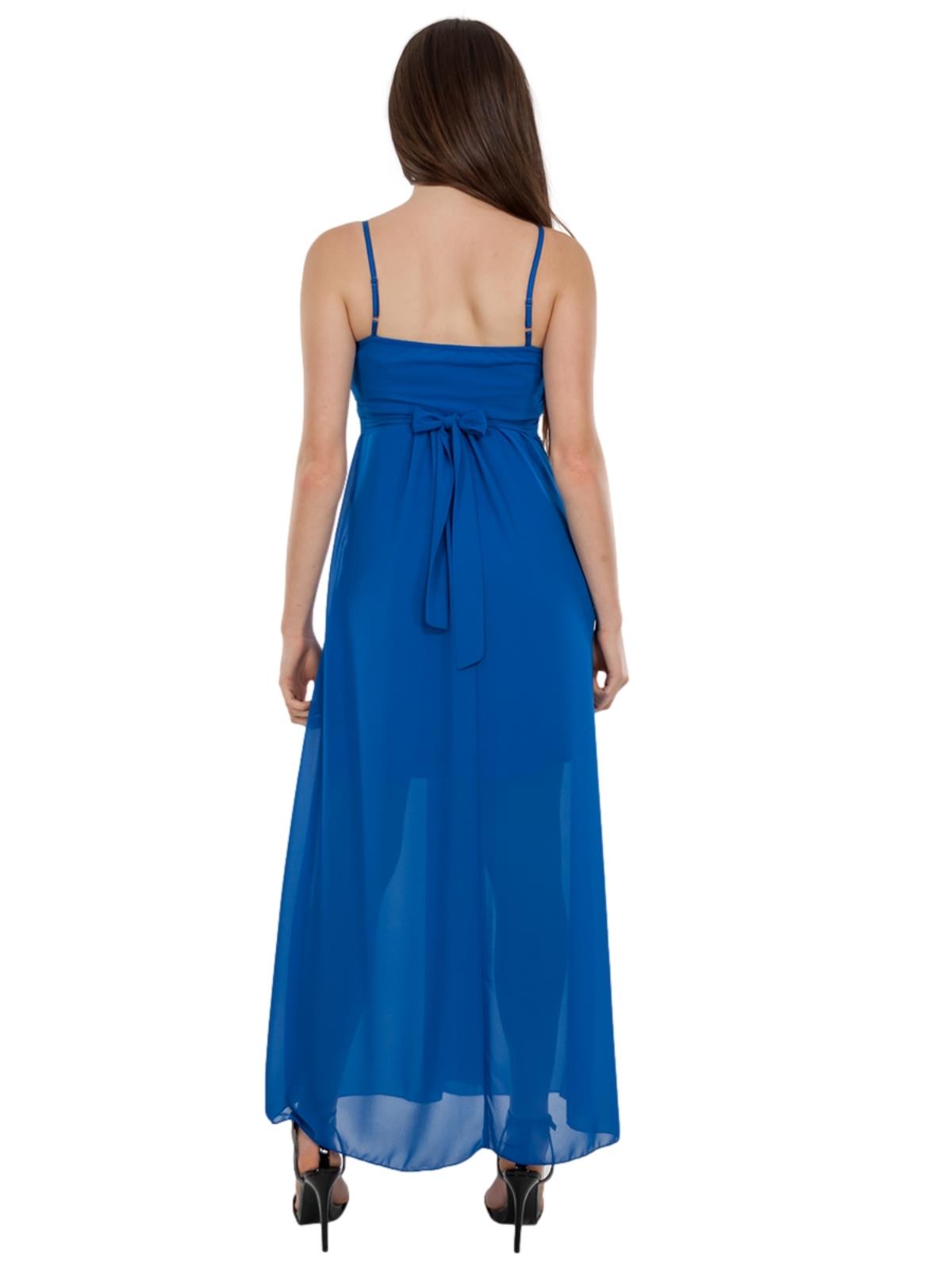 Abito Cerimonia Lungo Donna Taglie Forti Stile Impero