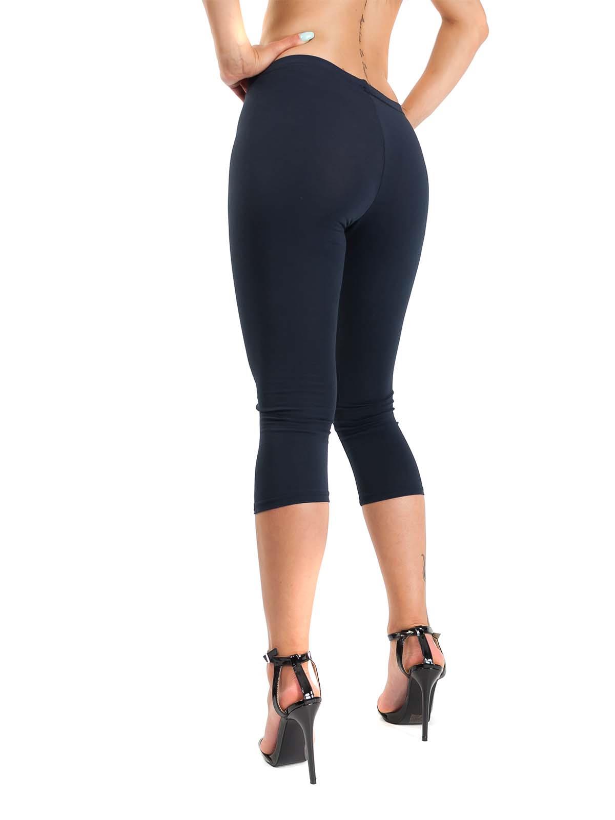 Leggings Corti Estivi Donna Leggeri In Cotone Elasticizzati
