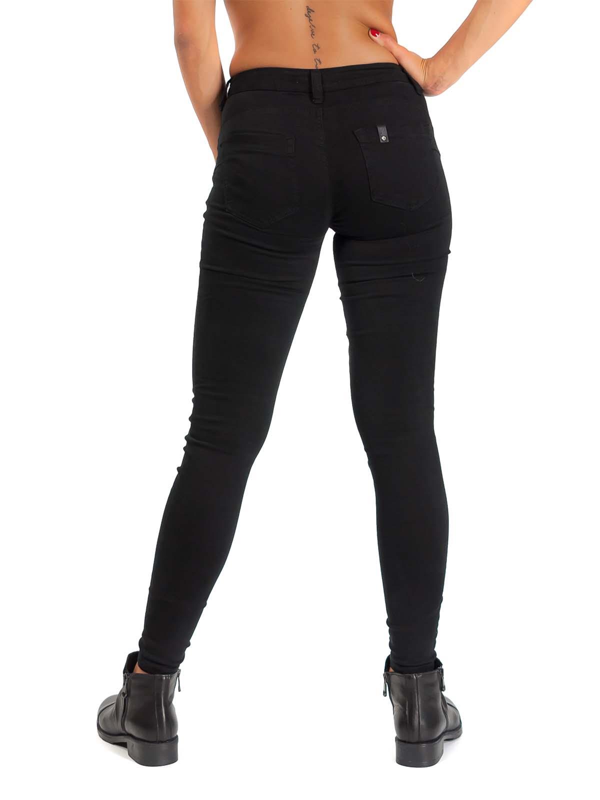 SHEIN Tall CURVE Jeggings In Jeans Blu Taglie Forti Per Donne | SHEIN - Foto 6
