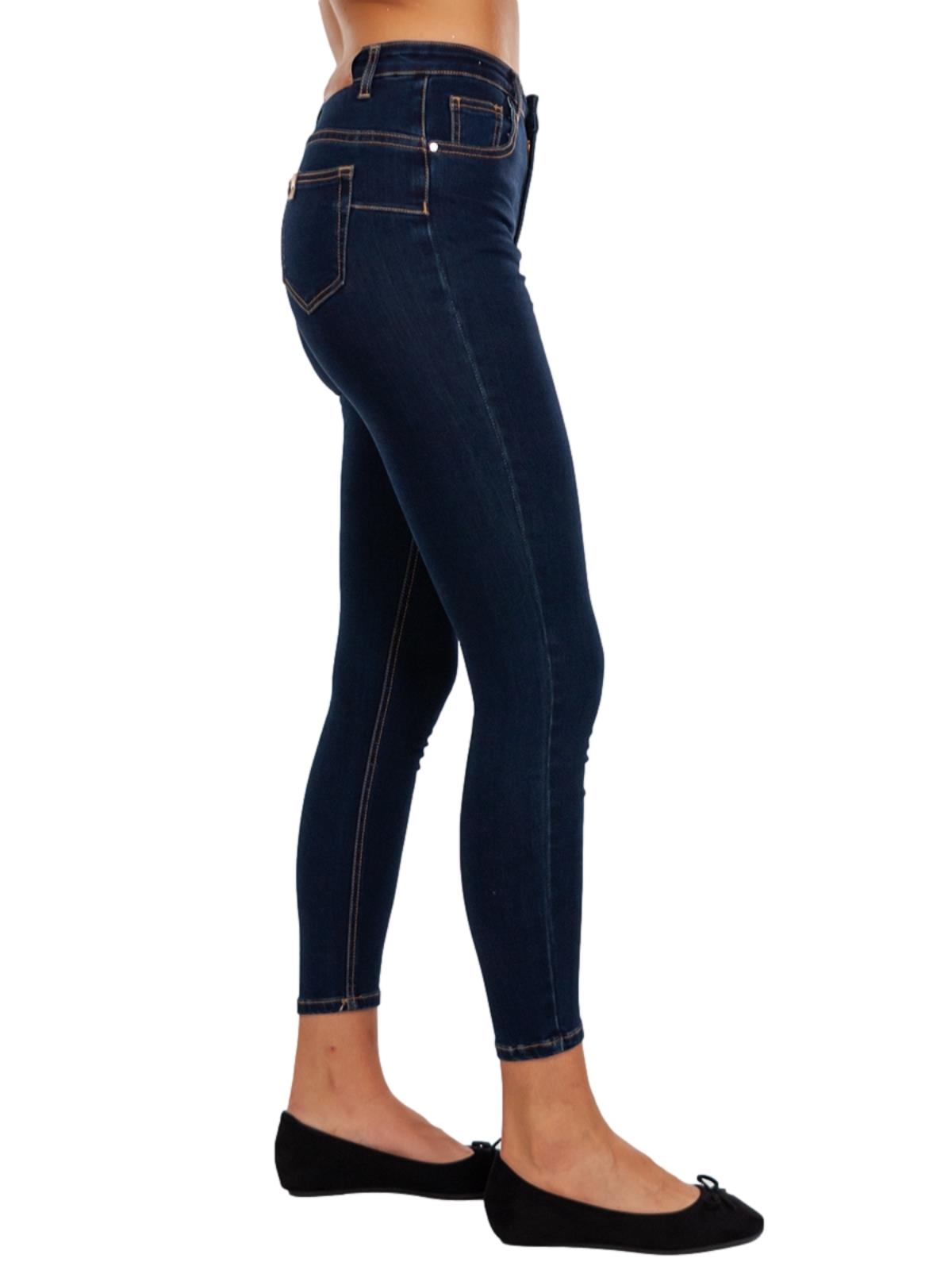 Jeans Skinny Donna Push Up Stretto Elasticizzati