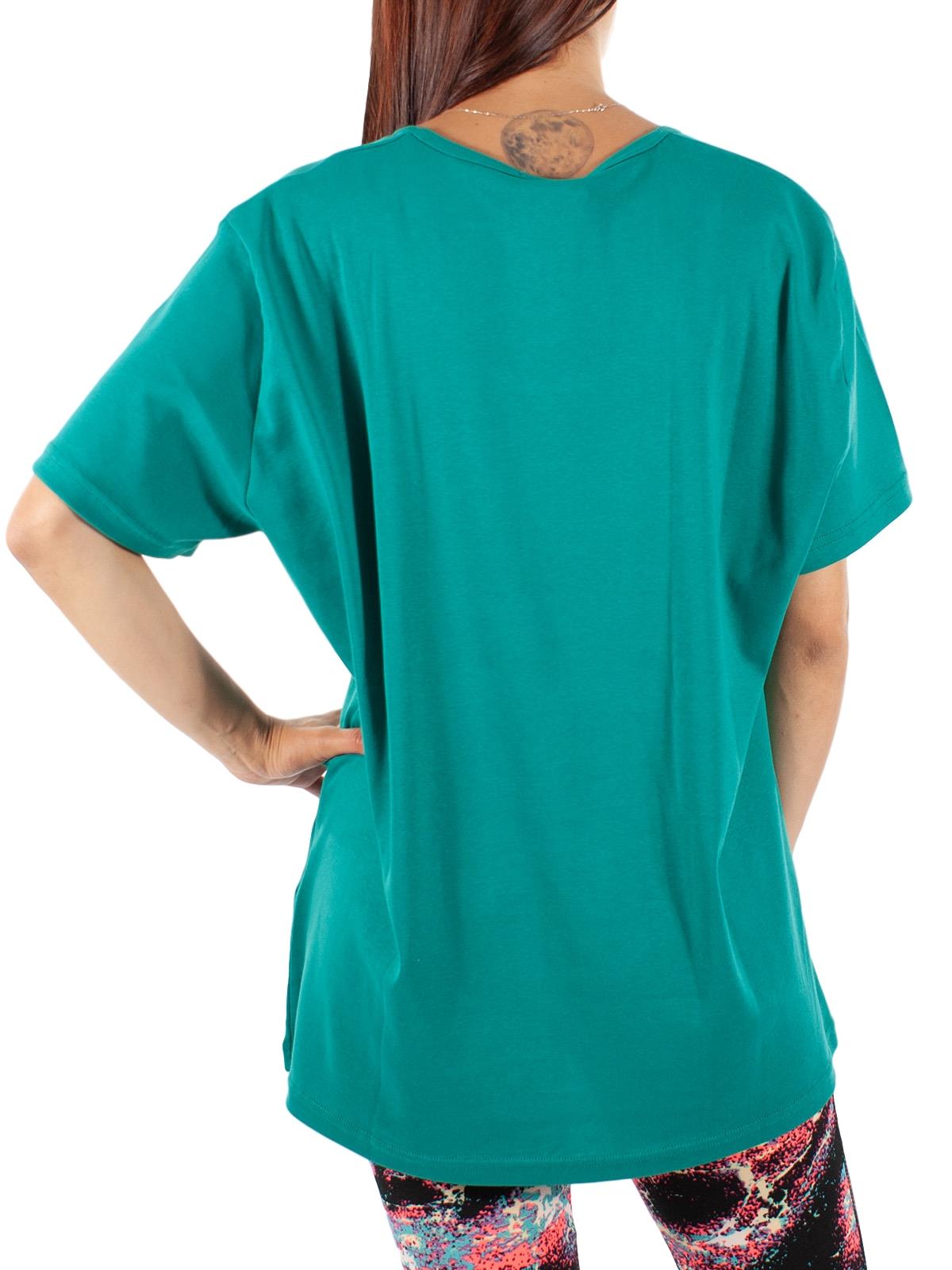 PERLARARA T-shirt in cotone oversize E2111