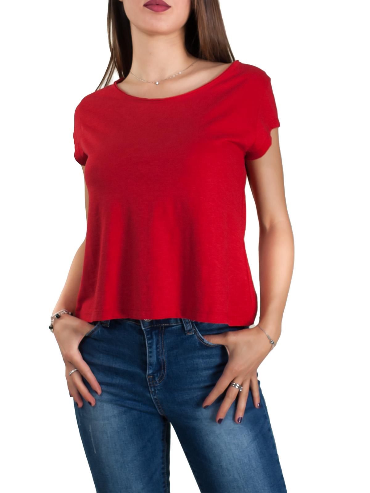 CARMEN UNICA T-shirt in tinta unita 36865 | Strabello