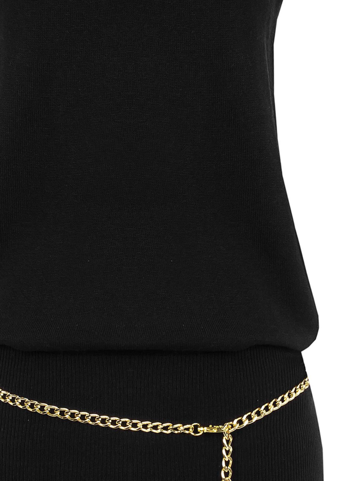 Vestito Donna Corto Estivo Cotone Da Giorno Casual Aderente