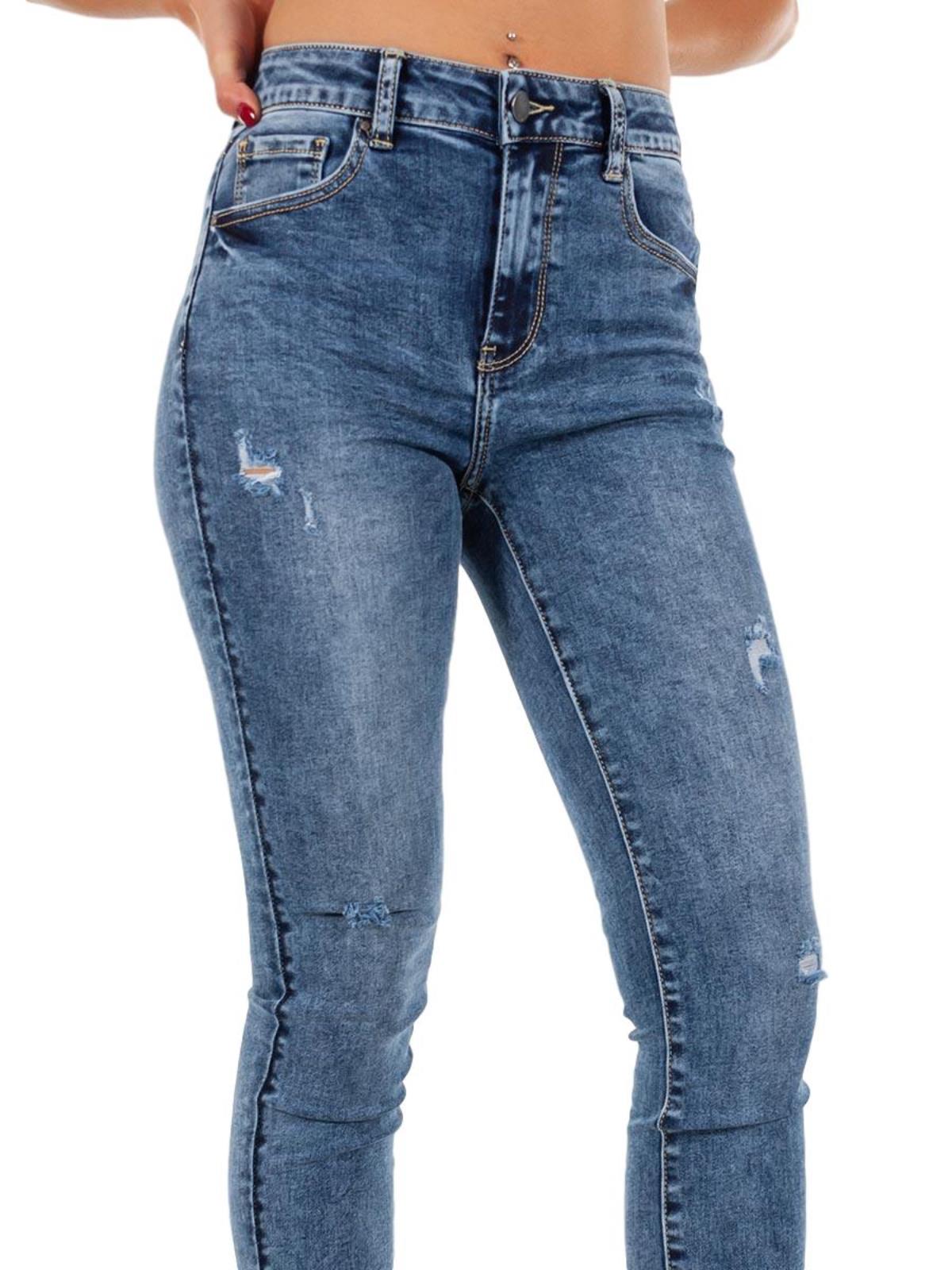 miss bonbon jeans strappati