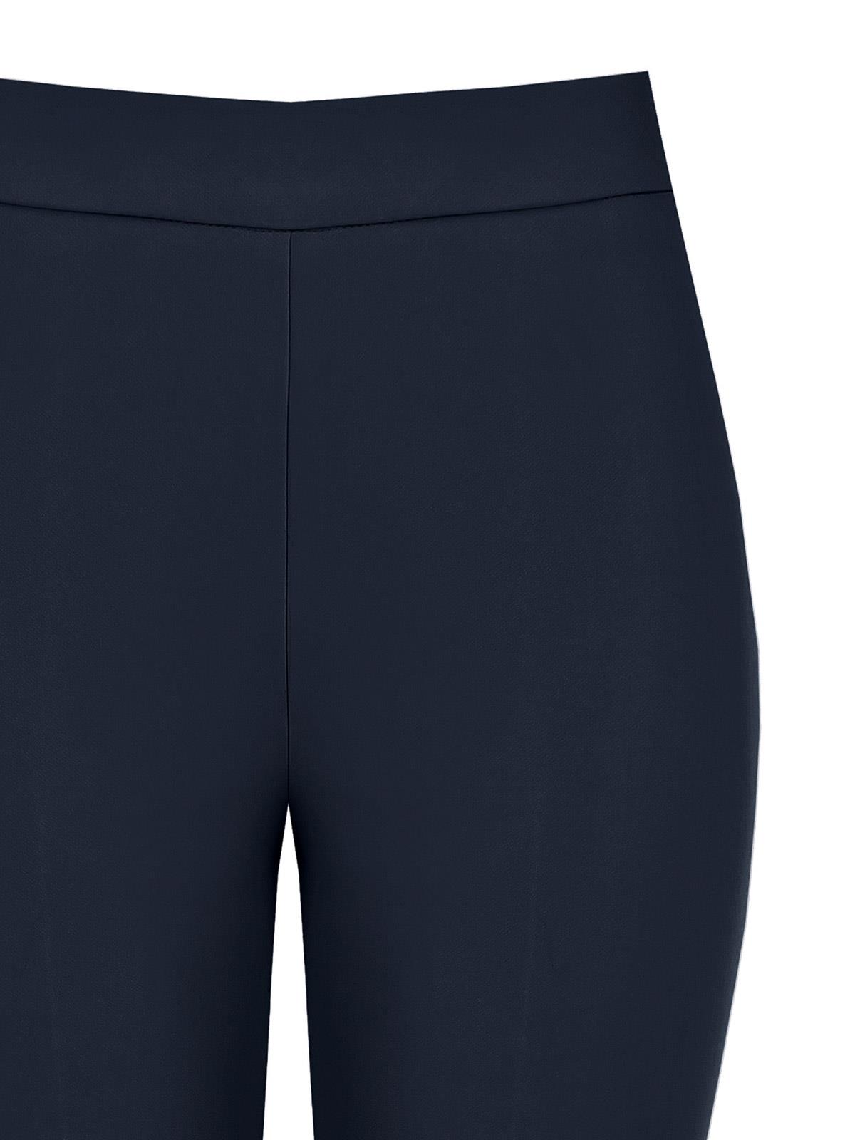 Pantaloni Vita Alta Donna Ampi Alla Caviglia Eleganti