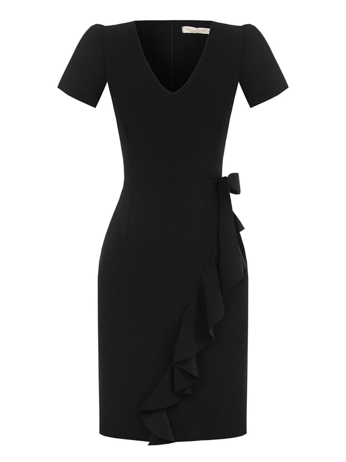 Abito A Tubino Elegante Corto Da Sera Vestito Donna Rinascimento