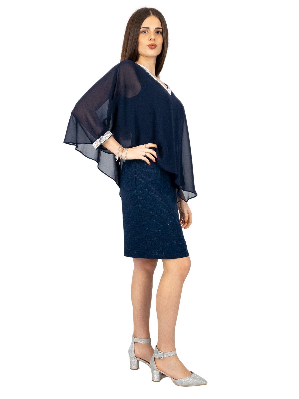 Vestito donna miniabito corto tubino brillantini elasticizzato hot nuovo AS- 5106