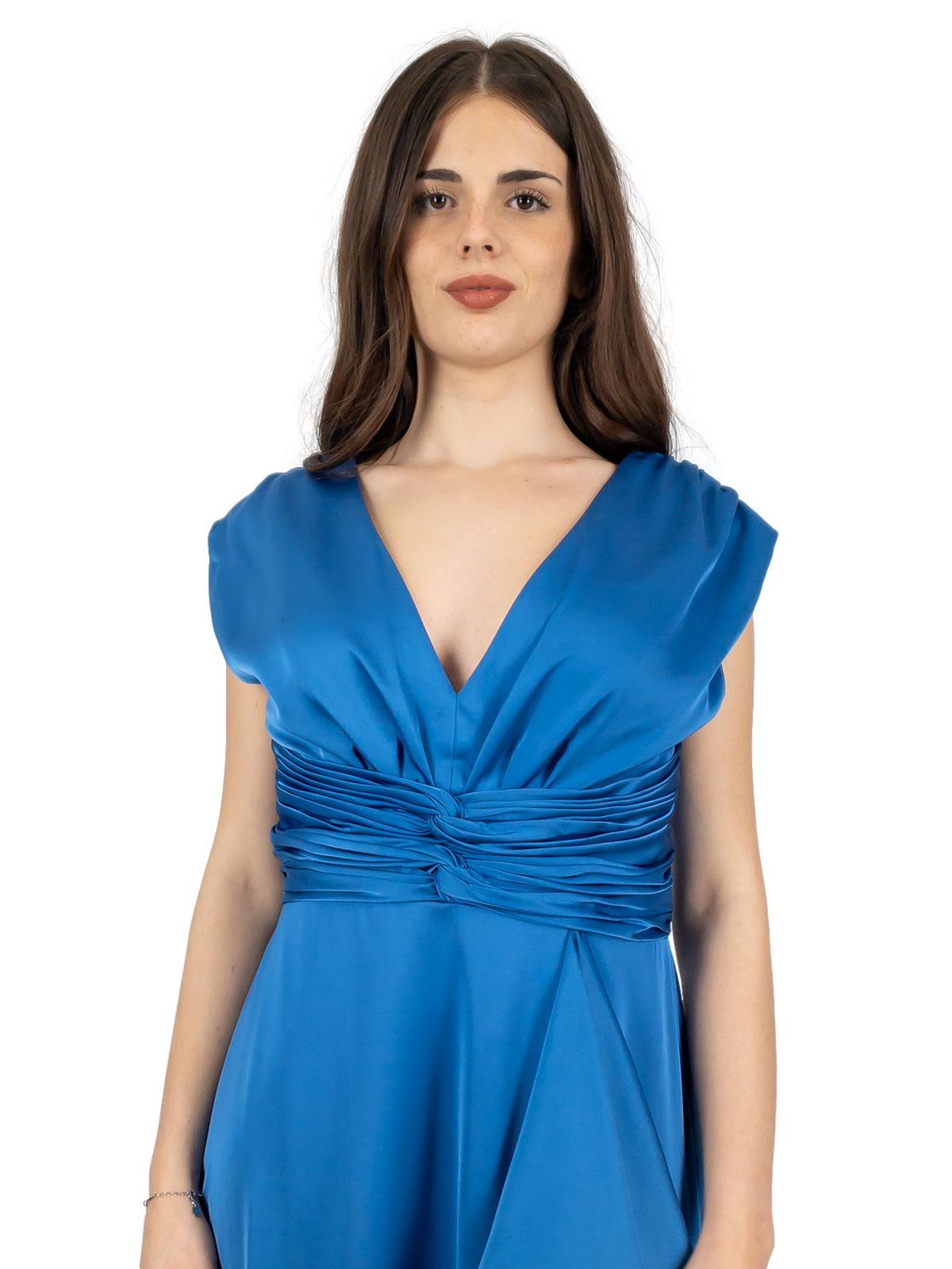 SILUI Abito Lungo Donna Con Maniche A Mantello E Spacco Laterale – Nero, Taglie Forti (L Fino A 5XL)