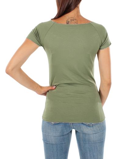 T-shirt Donna Settantallora J3098 | Funny Rock ACIDA | Maglia Con Stampa Originale Italiana