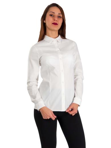 camicia bianca manica lunga