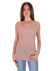 Canotta Donna Lurex Lunga Per Leggings