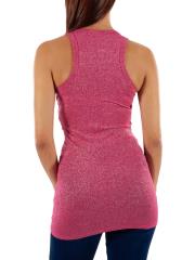 Canotta Donna Lurex Lunga Per Leggings