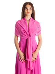 Scialle In Raso Chiffon Per Donna - Tinta Unita, Per Matrimoni E Serate Eleganti - Foto 8