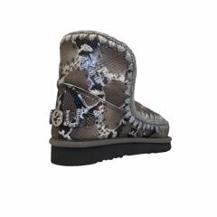 Mou Tronchetto Eskimo 18 Snake Logo Studs Donna