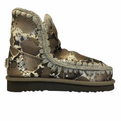 Mou Tronchetto Eskimo 18 Snake Logo Studs Donna