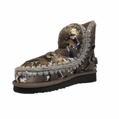 Mou Tronchetto Eskimo 18 Snake Logo Studs Donna