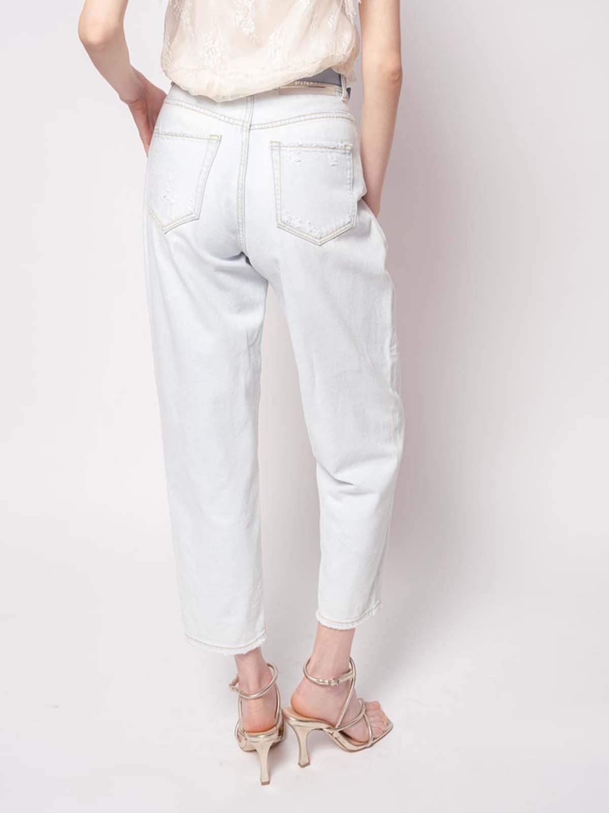 Pinko Jeans Mom Fit Con Borchie E Strass 1j10wsy653