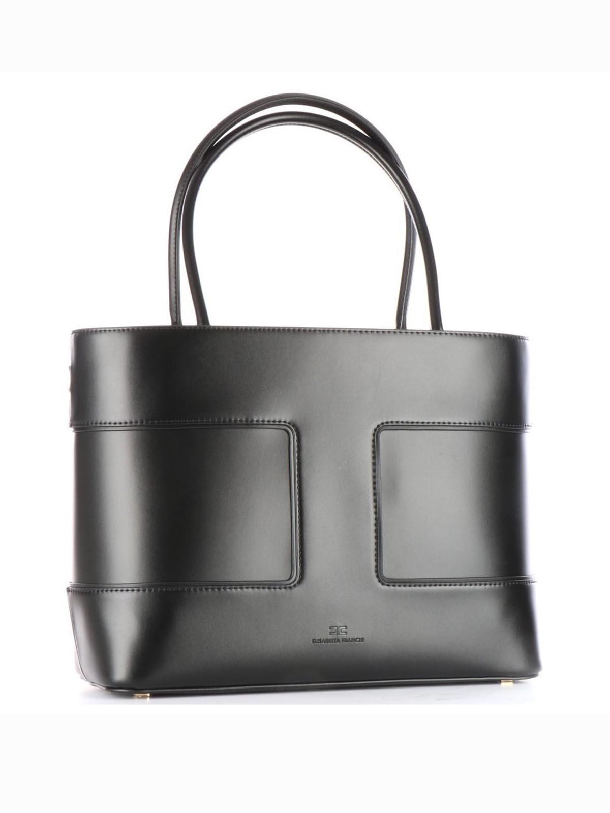 Borsa Elisabetta Franchi Bs40a22e2 Elisabetta Franchi Borsa Shopper Grande  Con Lucchetto
