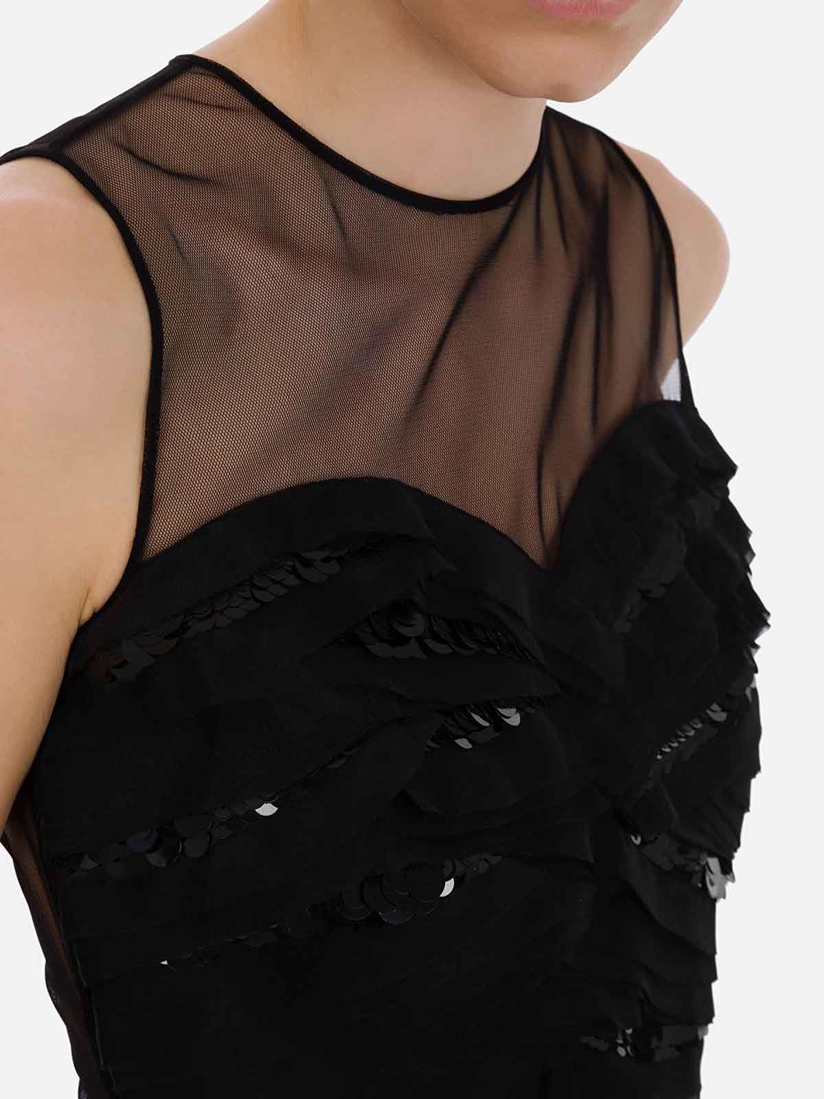 Divisible Suit In Tulle Elisabetta Franchi Tu25611e2