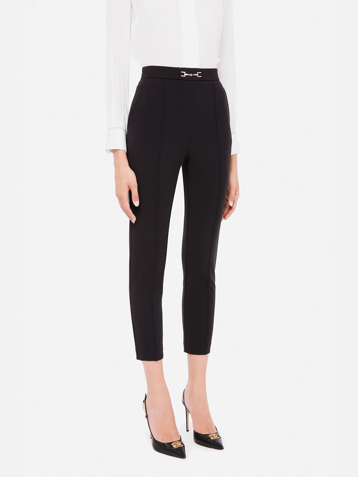Elisabetta Franchi Skinny Essential Trousers Pa38216e2