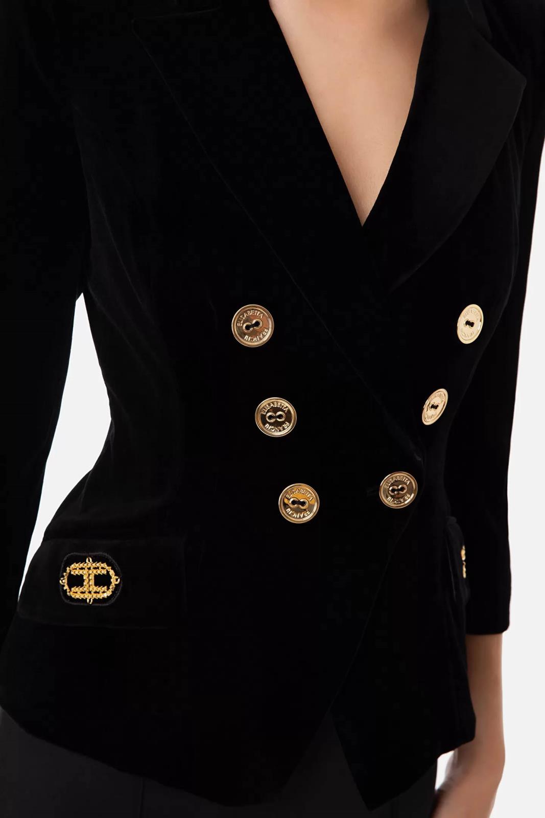 Luisaviaroma Donna Abbigliamento Cappotti e giubbotti Giacche Giacche in velluto Giacca In Velluto Con Logo 