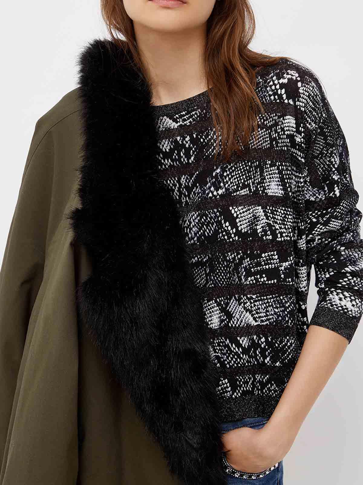 Liu Jo Python Print Sweater Wf1538ma49i