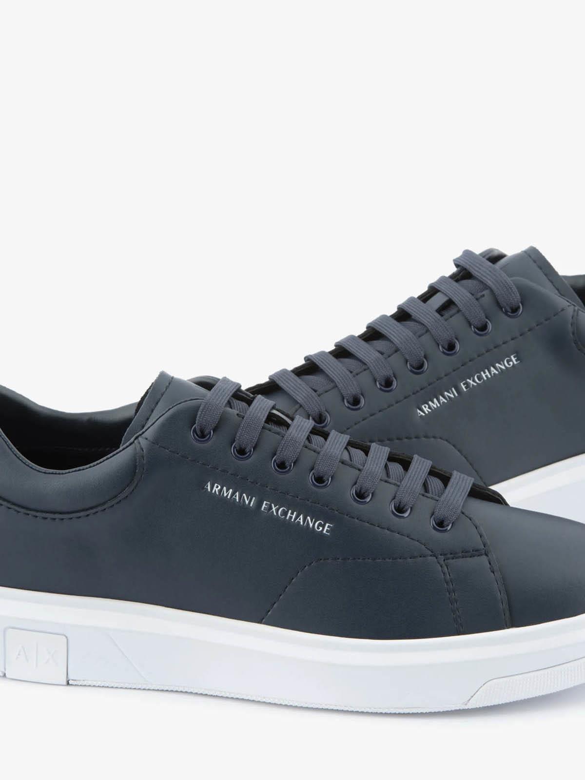 XUX123XV534 Armani Exchange Sneakers In Action Leather