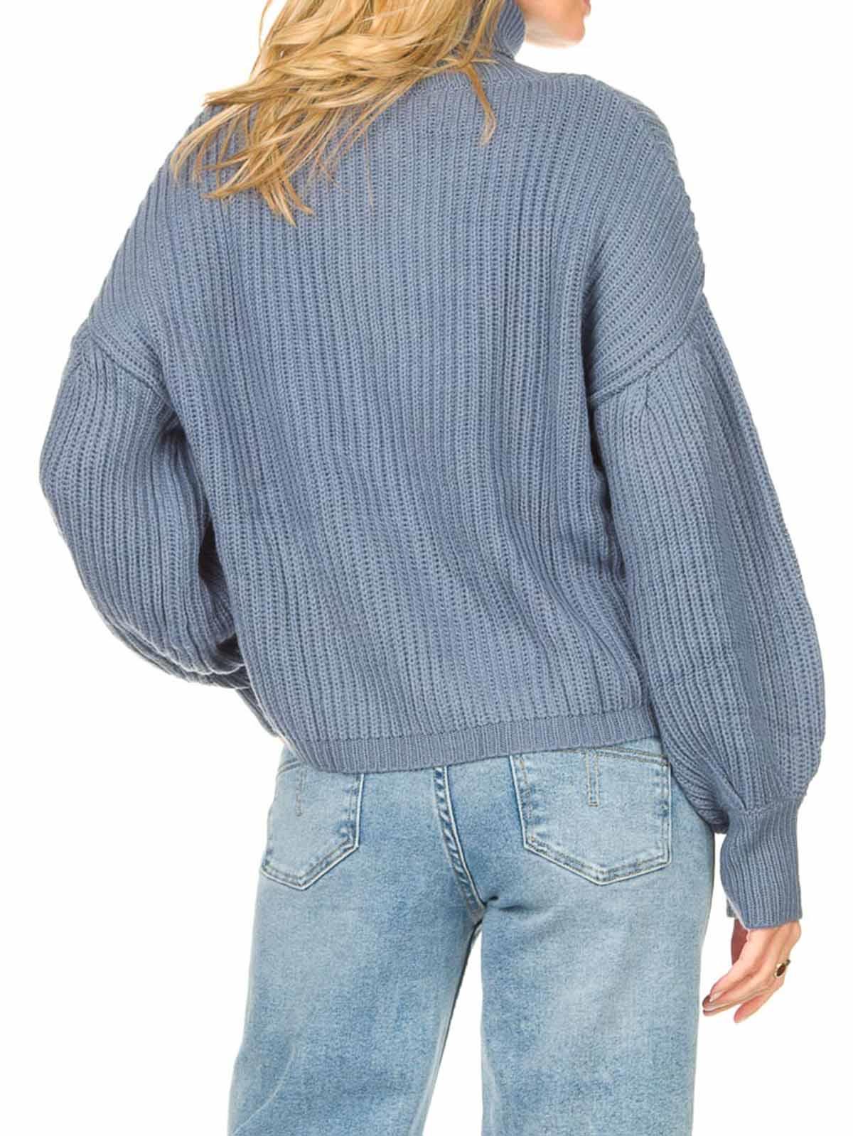 Kocca Maglione Donna Viola Brillantini Pullover Romeo Peloso Maniche a-  CommercioVirtuoso.it