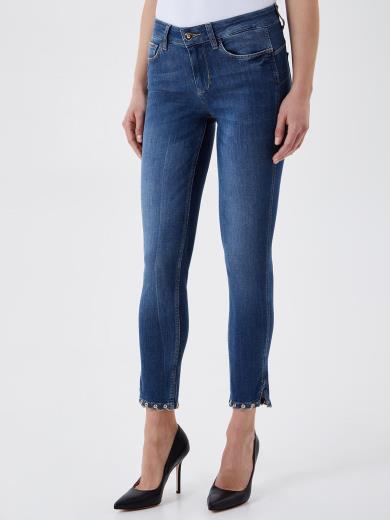 Liu Jo Skinny Cropped Jeans Ua1012d4586