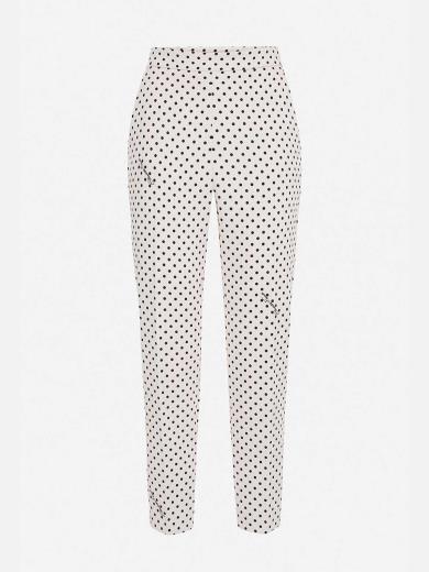 PA00722E2 Elisabetta Franchi Pantalone A Sigaretta A Pois