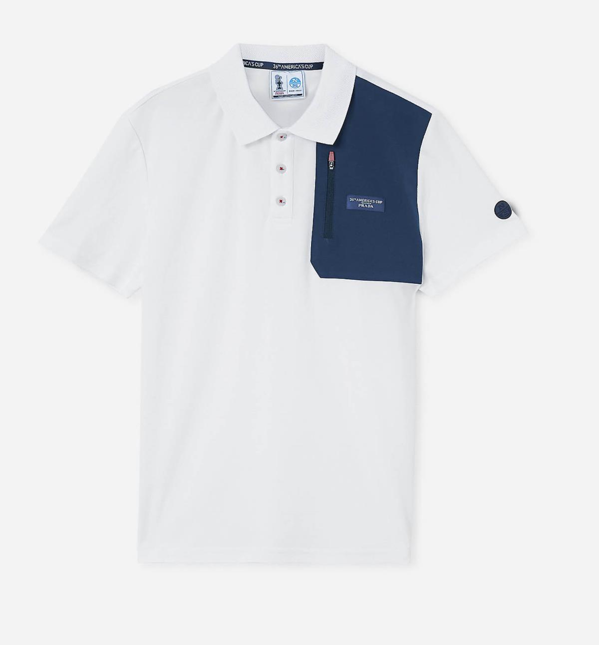 polo prada bianca