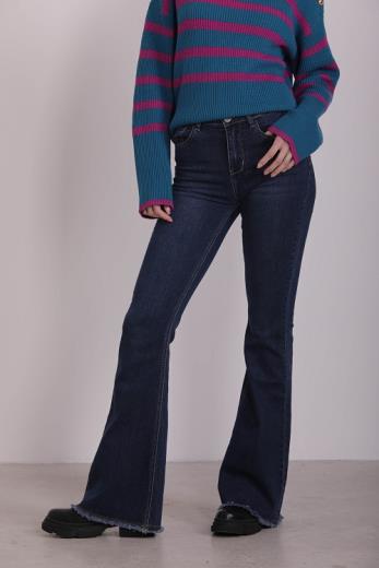 Jeans baggy vita alta da donna – Mimì Abbigliamento