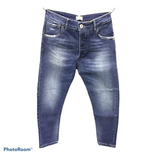 Dirty Page Jeans Uomo Denim Grind