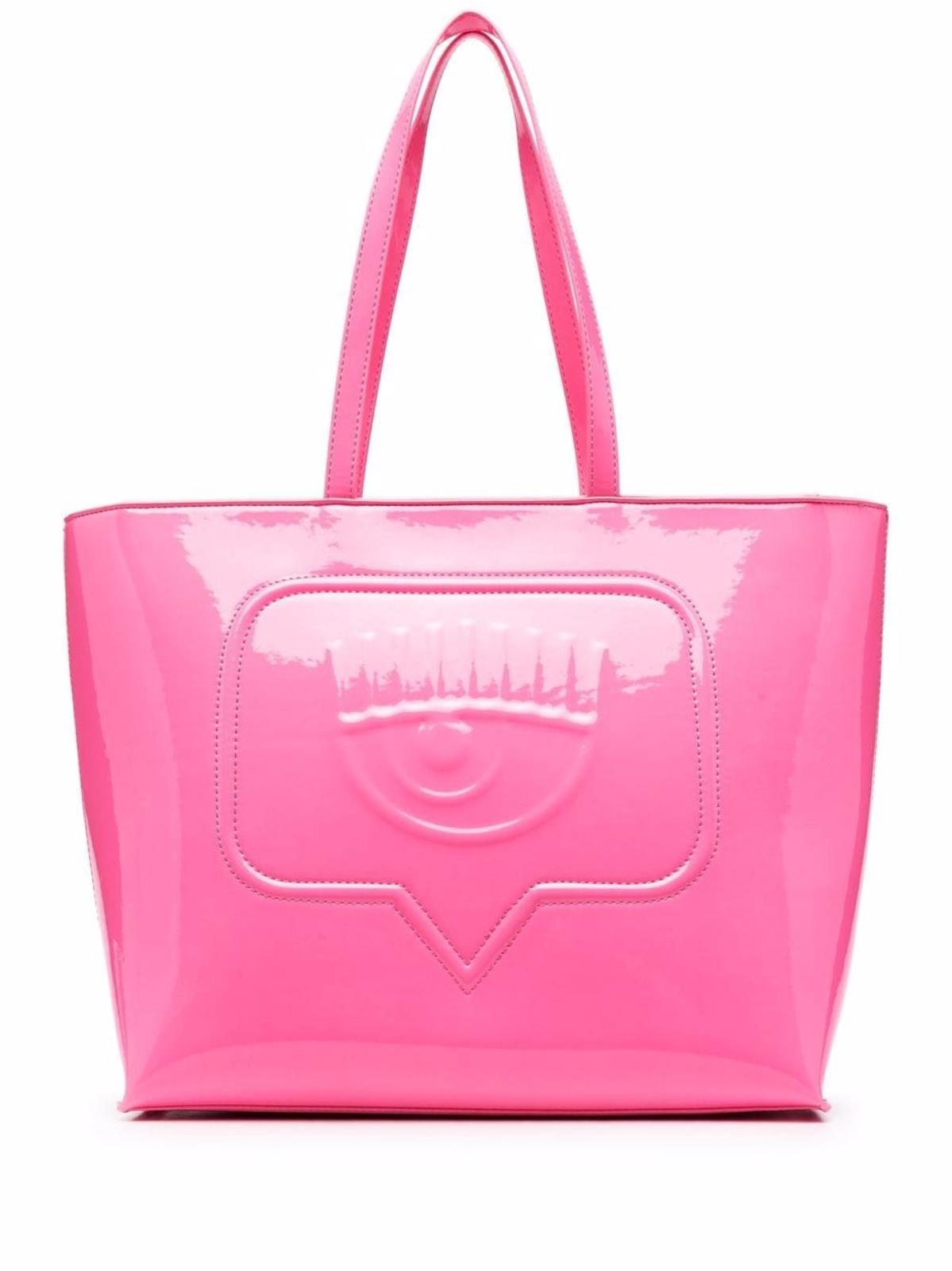 Borsa a tracolla Eyelike in rosa pastello - donna - CHIARA FERRAGNI -  divincenzoboutique.com